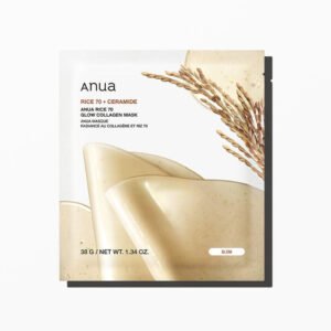 Anua Rice 70 Glow Collagen Mask 38g sheet mask