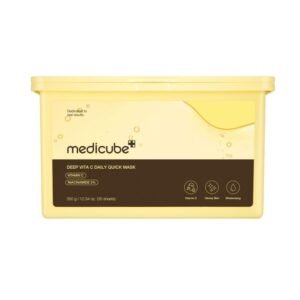 Medicube Deep Vita C Daily Quick Mask - daily vitamin C sheet masks for brighter skin