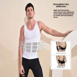 Men's Body Shaping Compression Vest in Kuwait