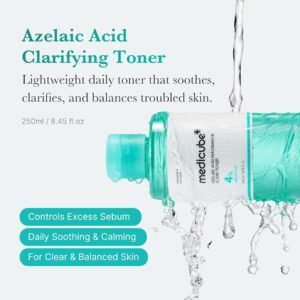 Medicube Azelaic Niacinamide Clear Toner – gentle exfoliating toner key benefits Medicube Azelaic Niacinamide Clear Toner - gentle exfoliating toner key benefits