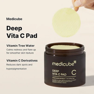 Medicube Deep Vita C Facial Pads – dual-textured vitamin C exfoliating pads key benefits Medicube Deep Vita C Facial Pads - dual-textured vitamin C exfoliating pads key benefits
