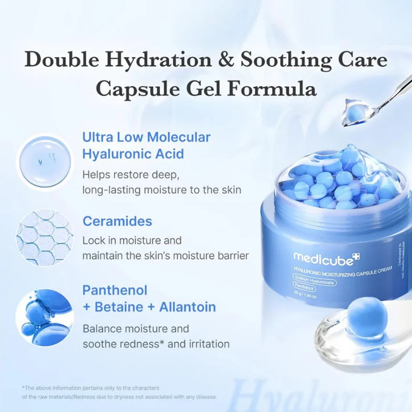 Medicube Hyaluronic Capsule Cream - deep hydration capsule cream key benefits Medicube Hyaluronic Capsule Cream - deep hydration capsule cream key benefits