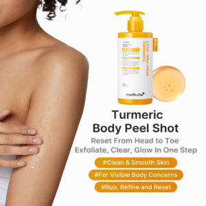 Medicube Kojic Turmeric Body Peel Shot – gentle brightening body exfoliator key benefits Medicube Kojic Turmeric Body Peel Shot - gentle brightening body exfoliator key benefits