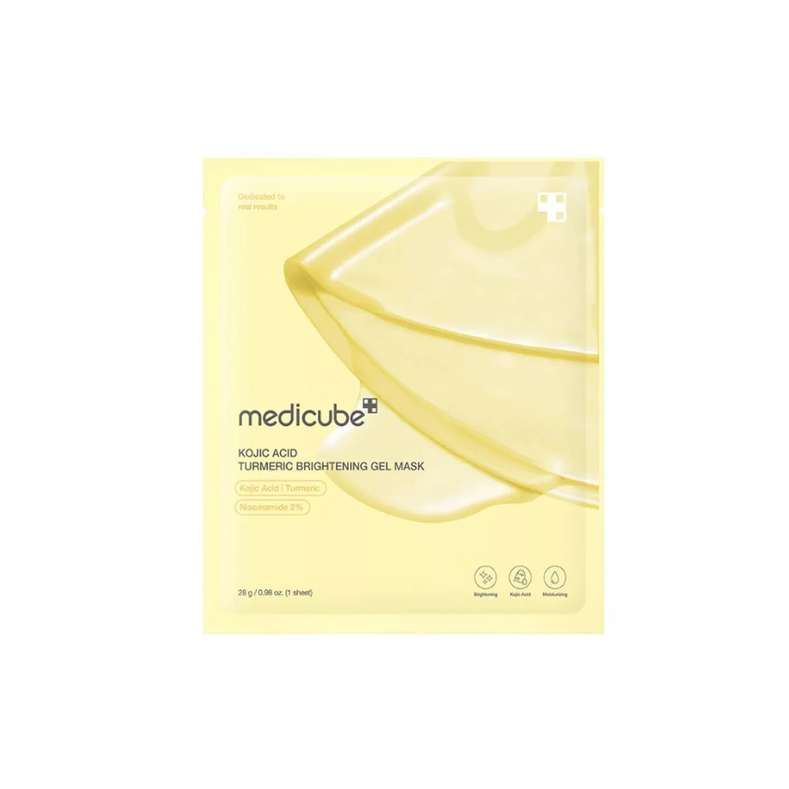 Medicube Kojic Acid Turmeric Brightening Gel Mask - 28g