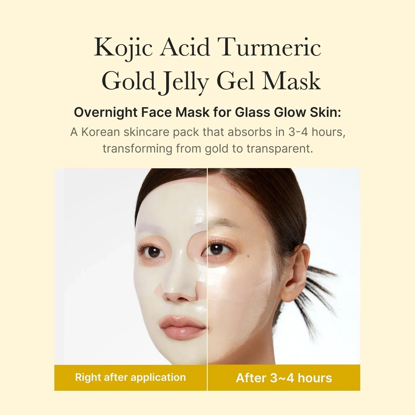 Medicube Kojic Acid Turmeric Brightening Gel Mask - 28g