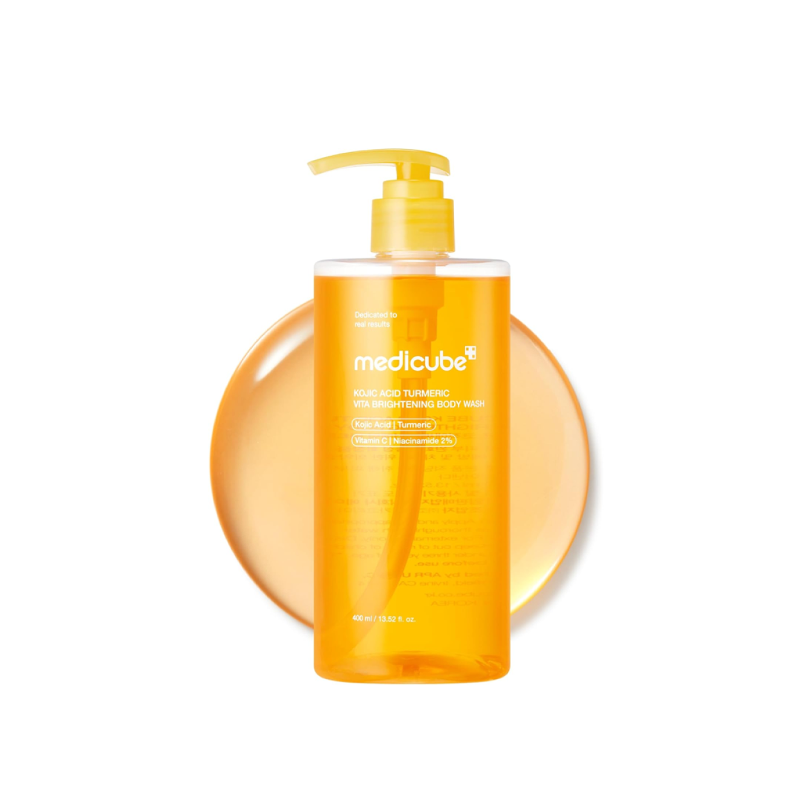 Medicube Kojic Acid Turmeric Vita Brightening Body Wash - 400ml