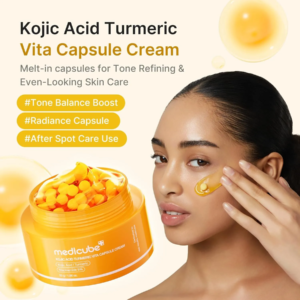 Medicube_Kojic_Acid_Turmeric_Vita_Capsule_Cream_Key_Benefits.png Medicube Kojic Acid Turmeric Vita Capsule Cream - 53g