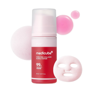 Medicube PDRN Pink Collagen Bubble Serum - 95ml