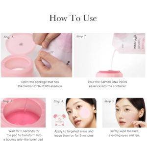 Medicube PDRN Pink Collagen Toner Pad – salmon PDRN jelly toner pads key benefits Medicube PDRN Pink Collagen Toner Pad - salmon PDRN jelly toner pads key benefits