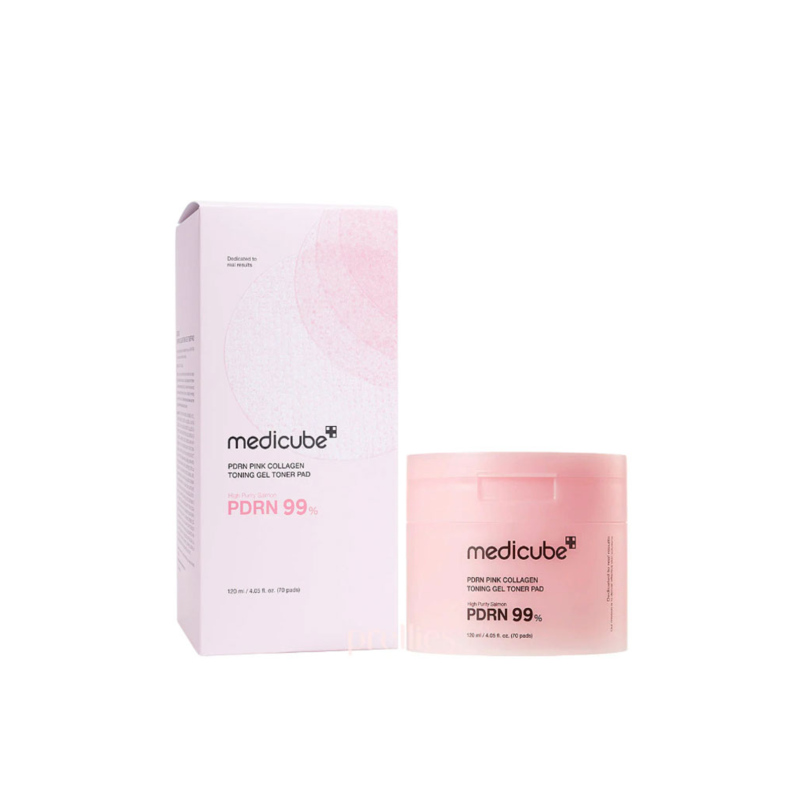 Medicube PDRN Pink Collagen Toning Gel Toner Pad - 120ml( 70pads)