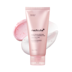 Medicube PDRN Pink Glutathione Capsule Cleansing Foam - 120g