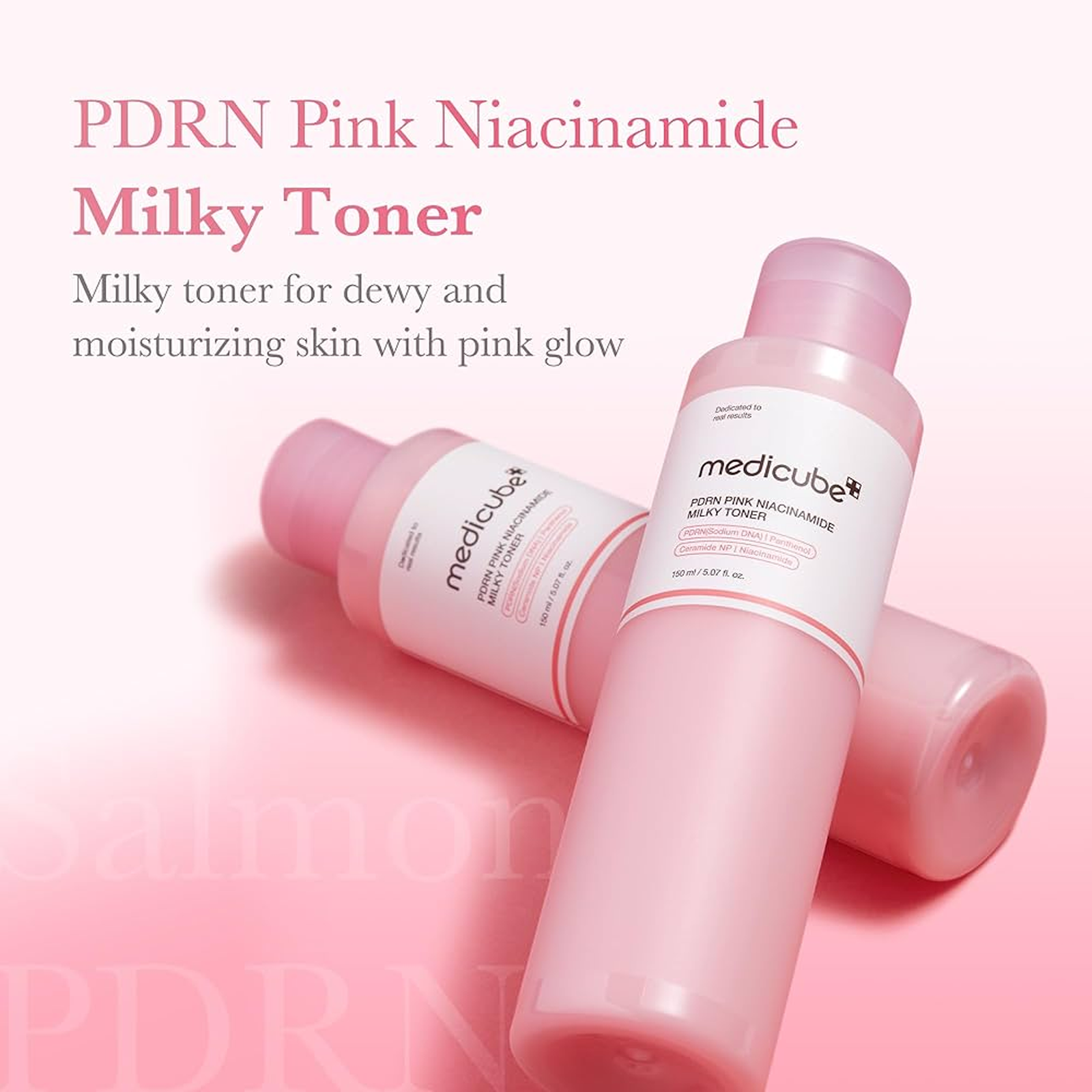 Medicube PDRN Pink Niacinamide Milky Toner -150ml
