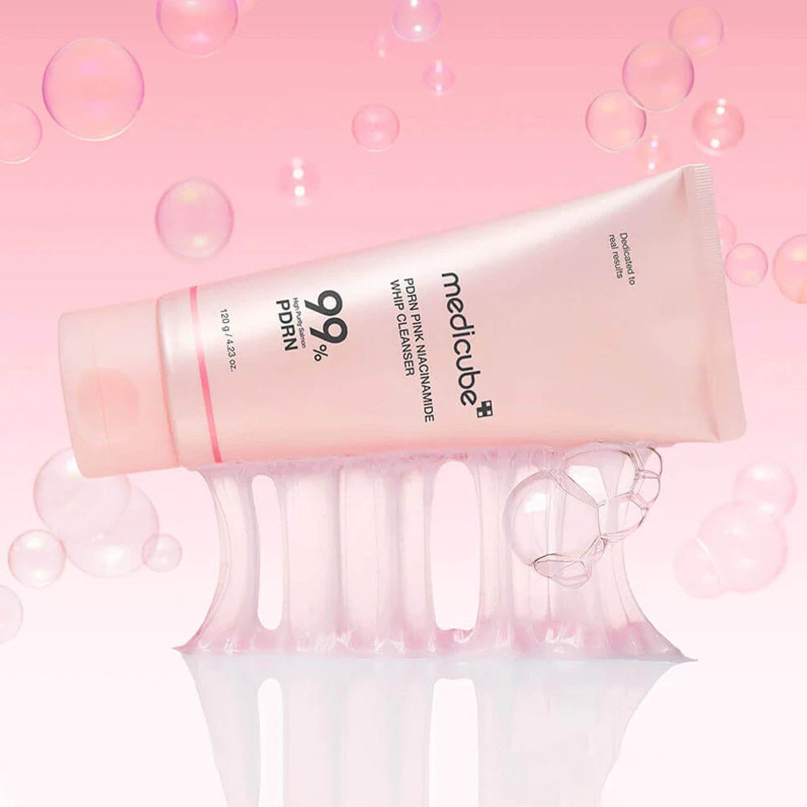 Medicube PDRN Pink Niacinamide Whip Cleanser - 120g