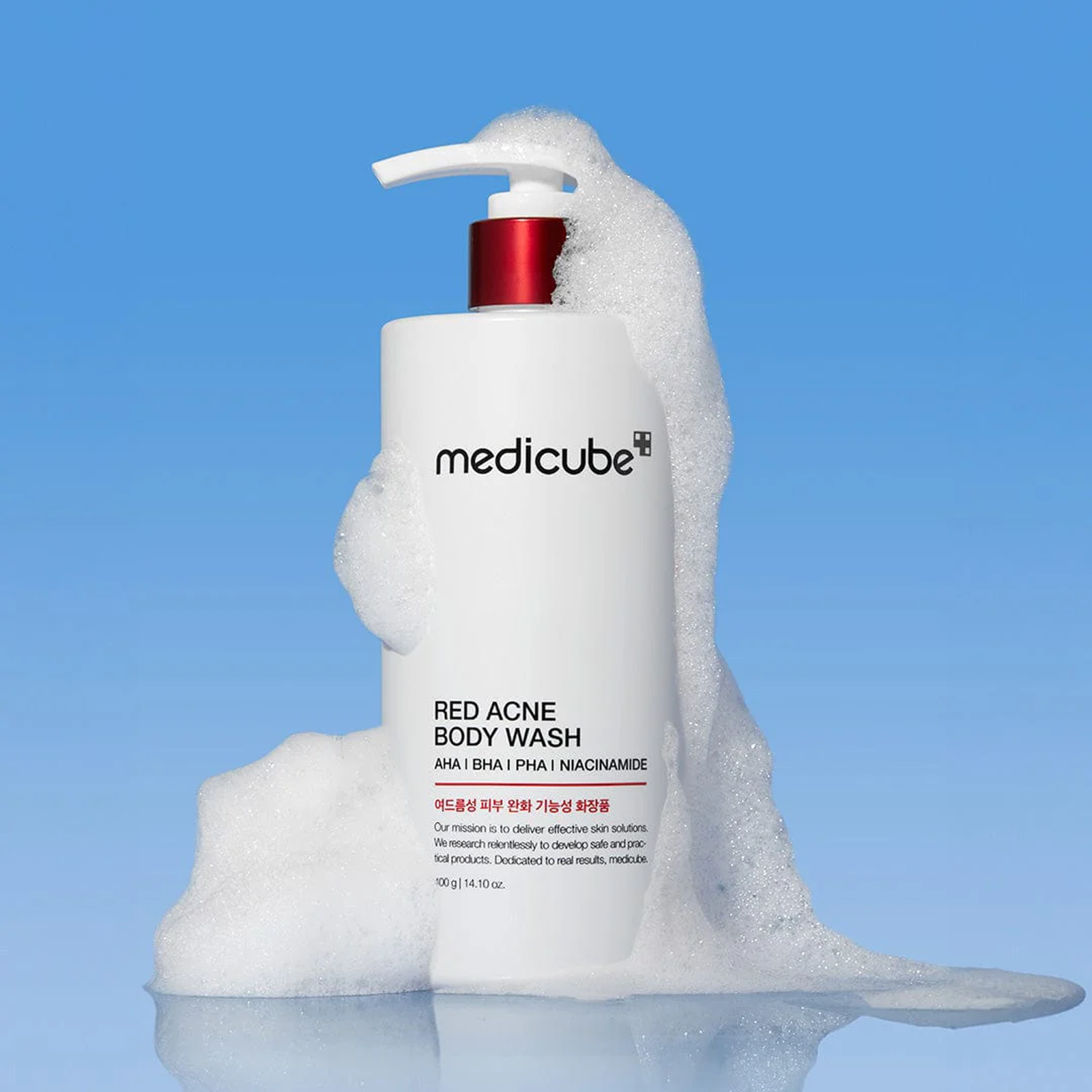 Medicube Red Acne Body Wash - 400g
