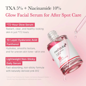 Medicube TXA Niacinamide Serum – tranexamic acid and niacinamide brightening serum key benefits Medicube TXA Niacinamide Serum - tranexamic acid and niacinamide brightening serum key benefits