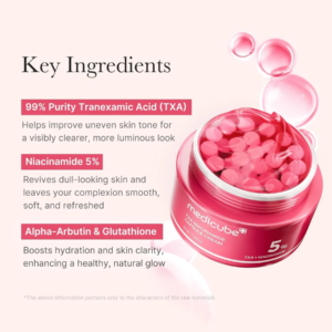 Medicube_TXA_Niacinamide_Capsule_Cream_Key_Benefits.png Medicube TXA Niacinamide Capsule Cream - 55g