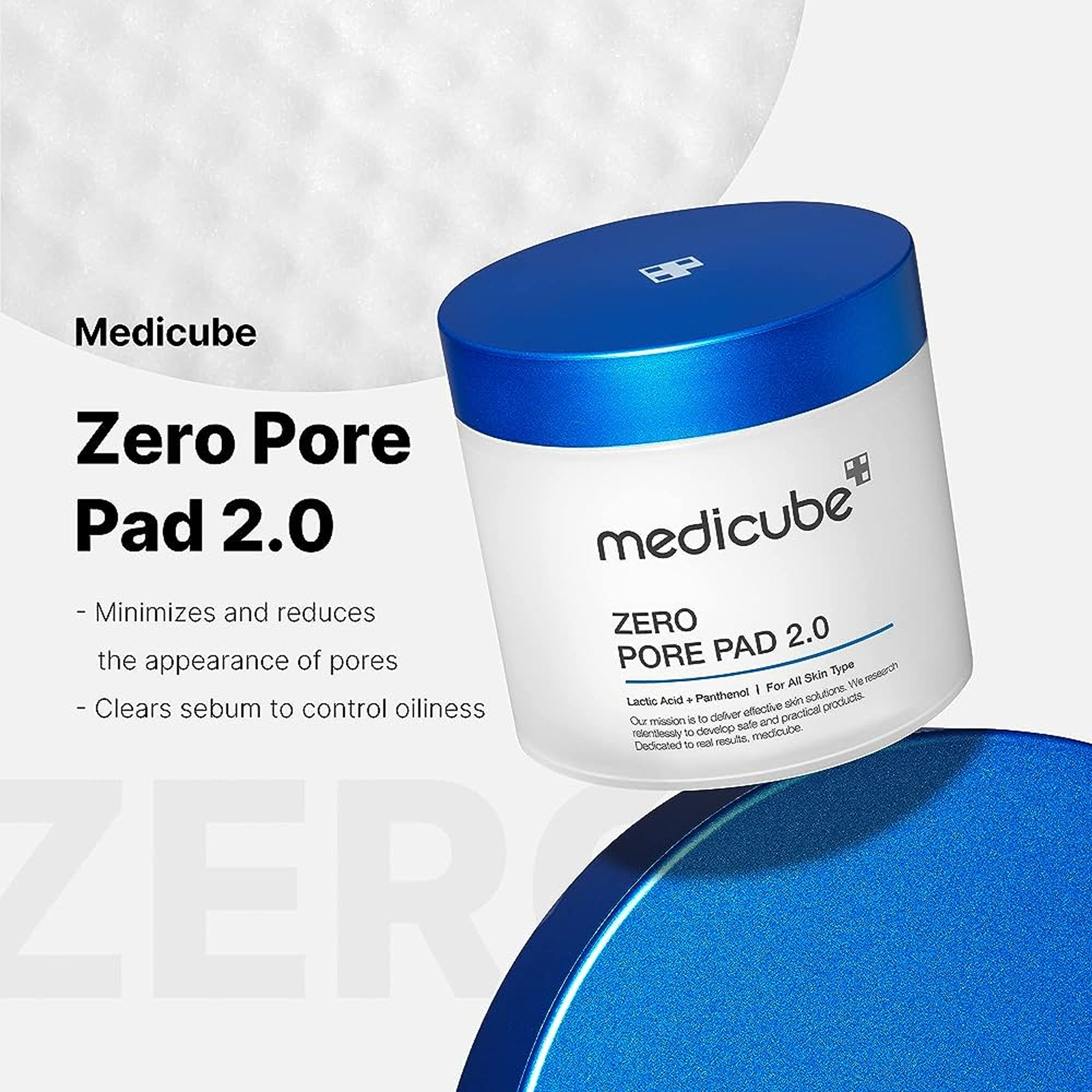 Medicube Zero Pore Pad 2.0 -155g (70 pads)