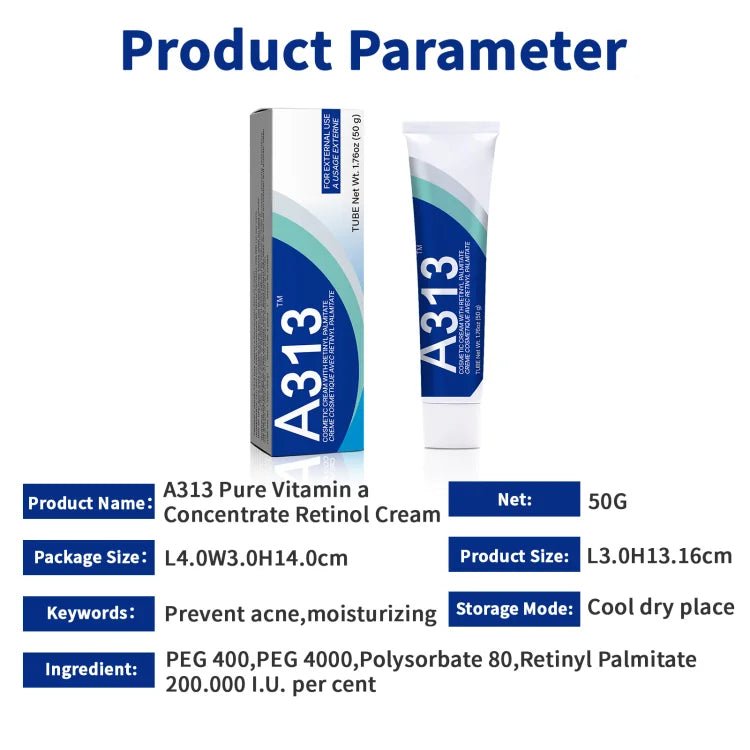 A313 Pure Vitamin A Retinol Cream Pommade 50g — photo 5