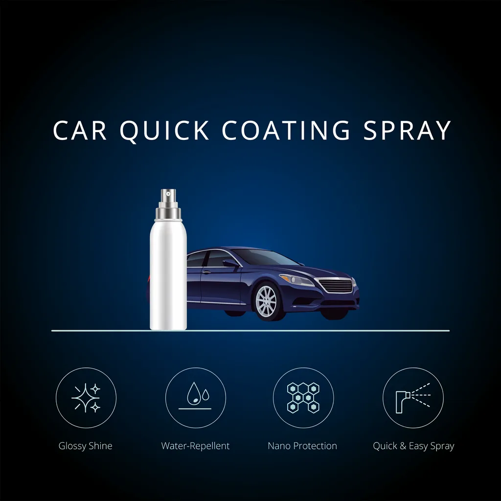 Car coating spray Kuwait infographic - nano car coating spray benefits Car coating spray Kuwait infographic - nano car coating spray benefits