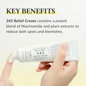 Dr Althea 345 Relief Cream key benefits niacinamide plant extracts