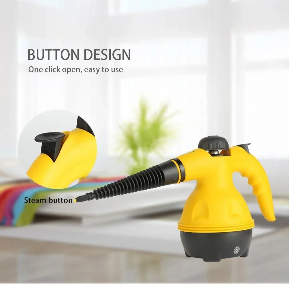 High-Pressure Steam Cleaner with 9 Accessories — photo 2