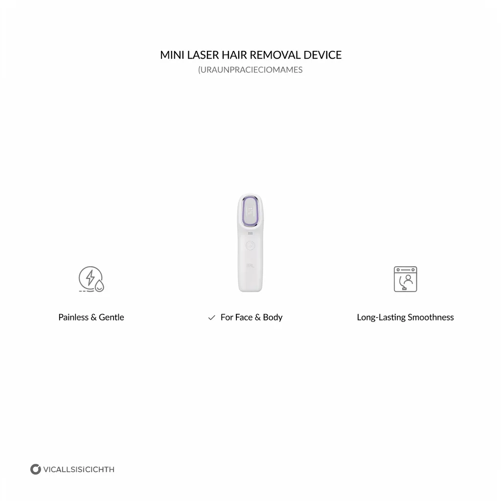 Laser hair removal Kuwait infographic - mini IPL hair removal device benefits Laser hair removal Kuwait infographic - mini IPL hair removal device benefits