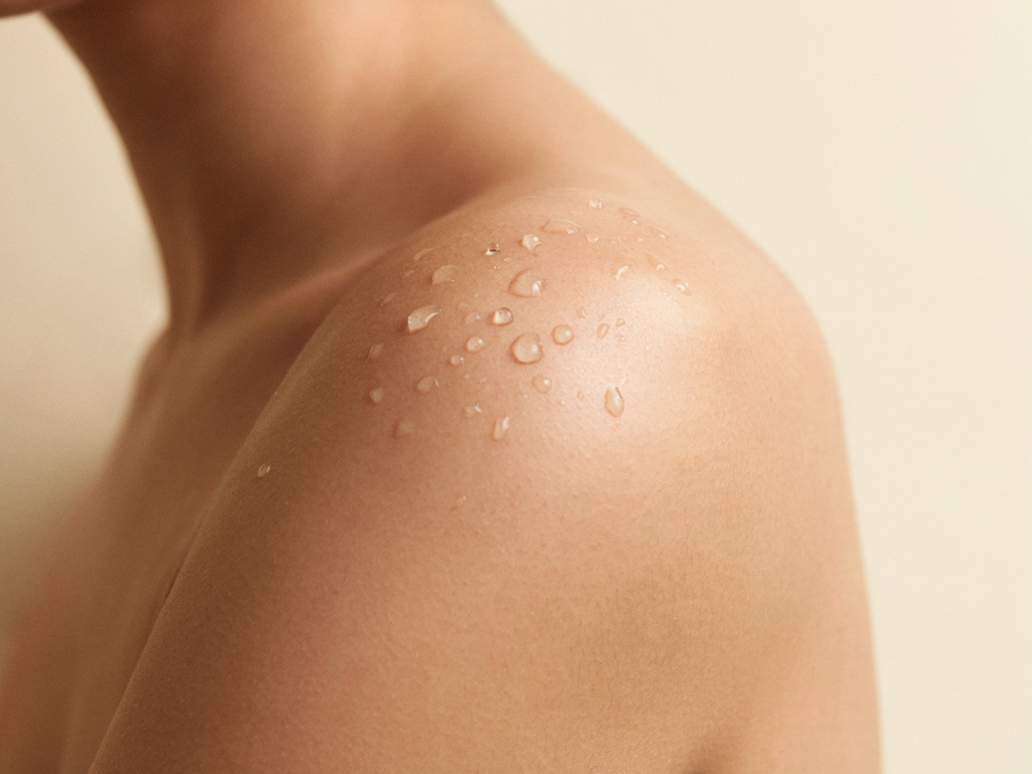 Smooth, even body skin — the goal of the Medicube Red Acne Body Peeling Shot