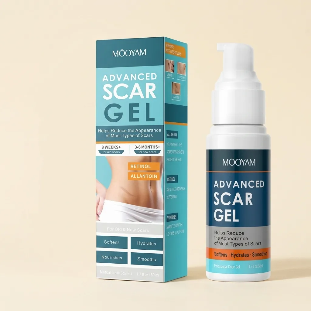 Mooyam Advanced Scar Gel tube and box Kuwait