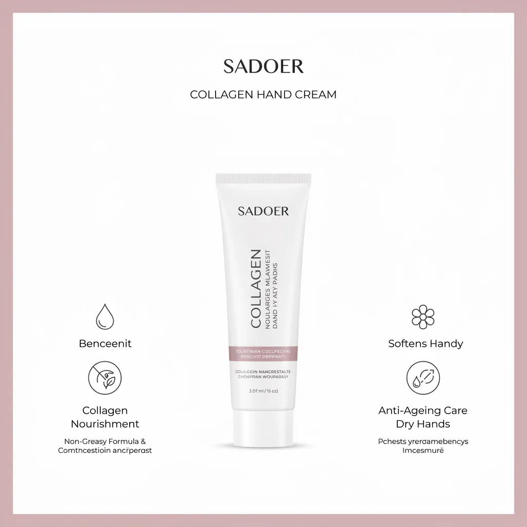 SADOER hand cream Kuwait infographic - collagen hand cream benefits SADOER hand cream Kuwait infographic - collagen hand cream benefits